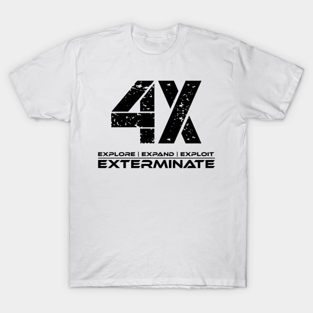 4X (Light Shirts) T-Shirt by WinCondition